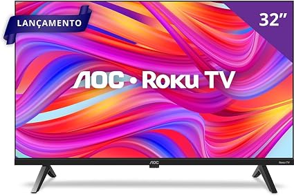 AOC Smart TV 32'' HD Roku TV (32S5045/78G)
